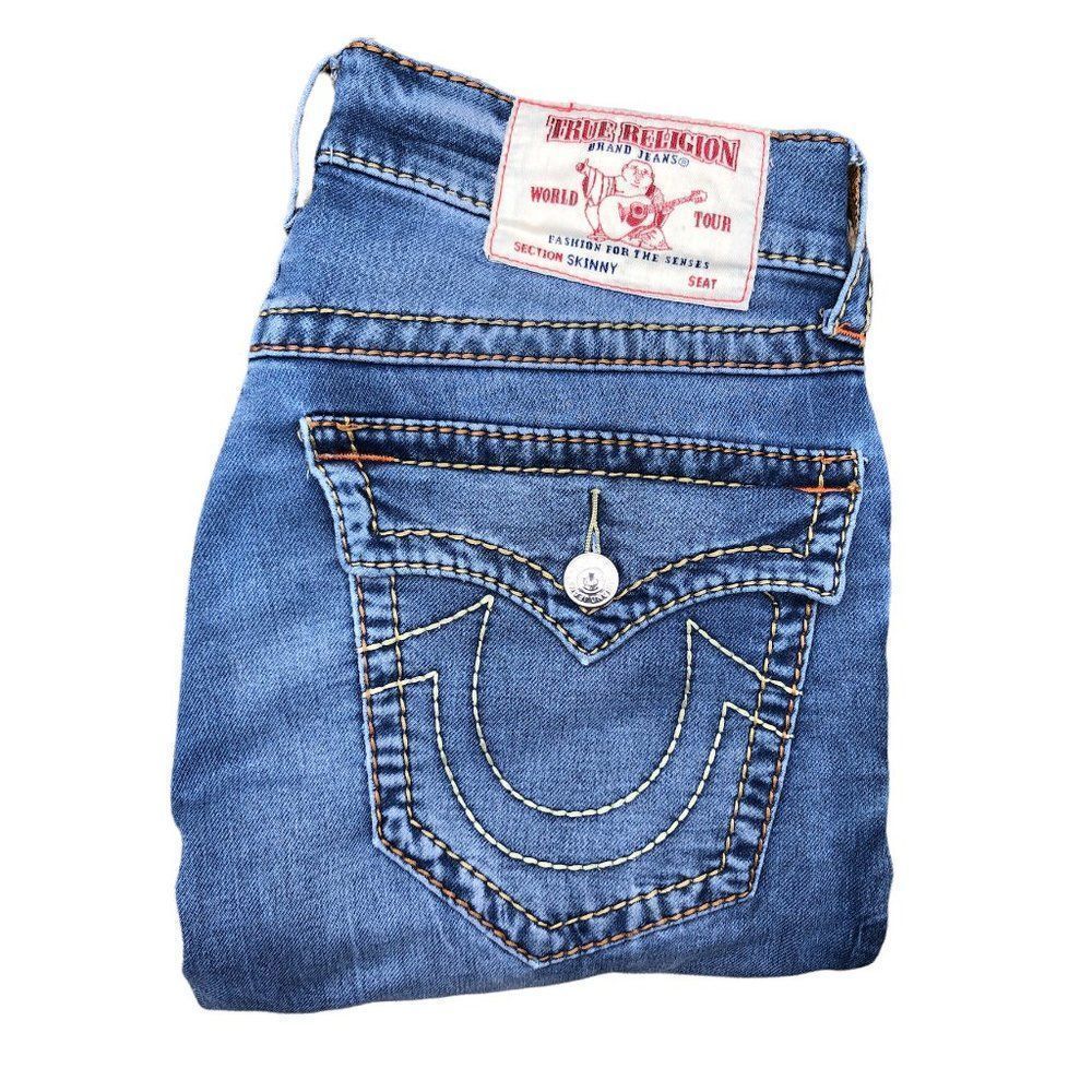 TRUE Religion Jeans Size 30 SKINNY Blue